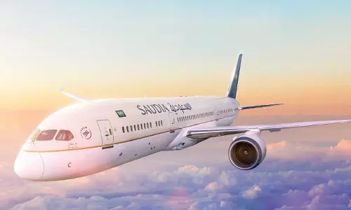 Providing the Saudia fleet with free high-speed internet