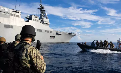 ഇറാൻ തുറമുഖങ്ങളിലേക്കും പുറത്തേക്കുമുള്ള കപ്പൽ ഗതാഗതം തടഞ്ഞ് അമേരിക്കൻ സൈന്യം