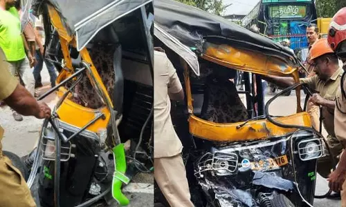 പത്തനംതിട്ടയിൽ ലോറിയും ഓട്ടോറിക്ഷയും കൂട്ടിയിടിച്ച് രണ്ടുപേർ മരിച്ചു