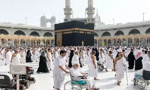 Extensive services for the elderly and disabled among Hajis