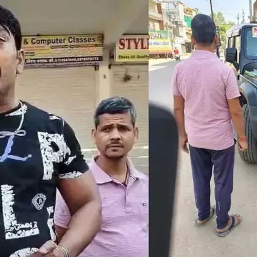 നിന്റെ അച്ഛന്റെ വകയാണോ കരേരാ ? ; അഞ്ചു പേരെ ഇടിച്ചു തെറിപ്പിച്ച കാർ ഓടിച്ചിരുന്ന മകനെ ചോദ്യം ചെയ്ത പൊലീസ് ഉദ്യോഗസ്ഥനെതിരെ ബിജെപി എംഎൽഎ