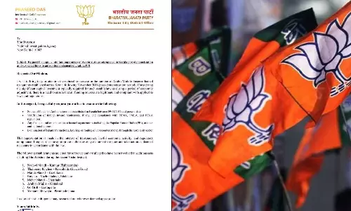 കേരളത്തിലെ അറബിക് റെസ്റ്റോറന്റുകളുടെ സാമ്പത്തിക സ്രോതസ്സും രാജ്യ വിരുദ്ധ ബന്ധവും അന്വേഷിക്കണം; എൻഐഎക്ക് കത്ത് നൽകി ബിജെപി