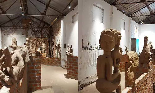 പ്രകൃതിയുടെ രൂപങ്ങളിൽ ജീവൻ നൽകുന്ന ശില്പങ്ങൾ