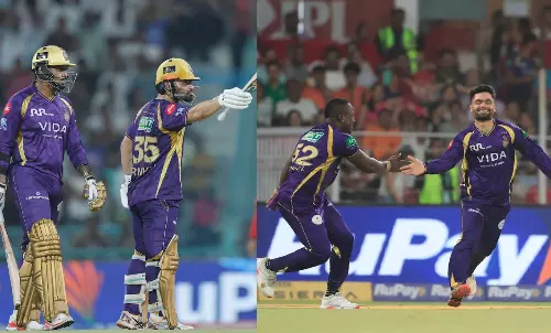 എല്ലാം റിങ്കു മയം; ലഖ്‌നൗവിനെ സൂപ്പർ ഓവറിൽ തോൽപിച്ച് കൊൽക്കത്ത, റിങ്കുവിന് അർധ സെഞ്ച്വറിയും അഞ്ച് ക്യാച്ചും