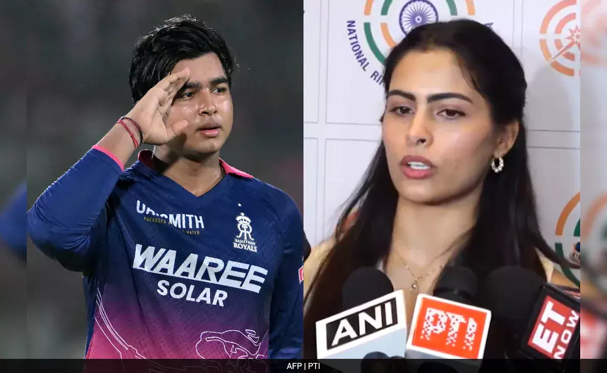 വൈഭവിനെ കുറിച്ചുള്ള ചോദ്യം അനാവശ്യം; താരത്തിന്റെ നേട്ടങ്ങളെ അവഗണിക്കുന്നത്, മനു ഭാക്കറിനോടുള്ള റിപോർട്ടറുടെ ചോദ്യത്തിനെതിരെ സോഷ്യൽ മീഡിയ