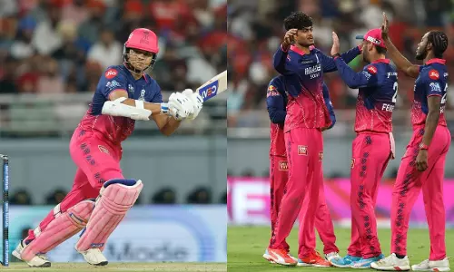 പഞ്ചാബിന്റെ കുതിപ്പിന് തടയിട്ട് രാജസ്ഥാൻ റോയൽസ്; ജയ്‌സ്വാളിനും ഫെരേരക്കും അർധ സെഞ്ച്വറി
