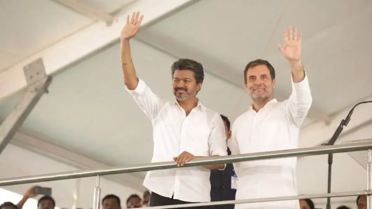 സഖ്യത്തിൽ വർഗീയ ശക്തികൾ ഉണ്ടാകരുത്; ടിവികെക്ക് മുന്നിൽ ഉപാധികൾ വച്ച് കോൺഗ്രസ്