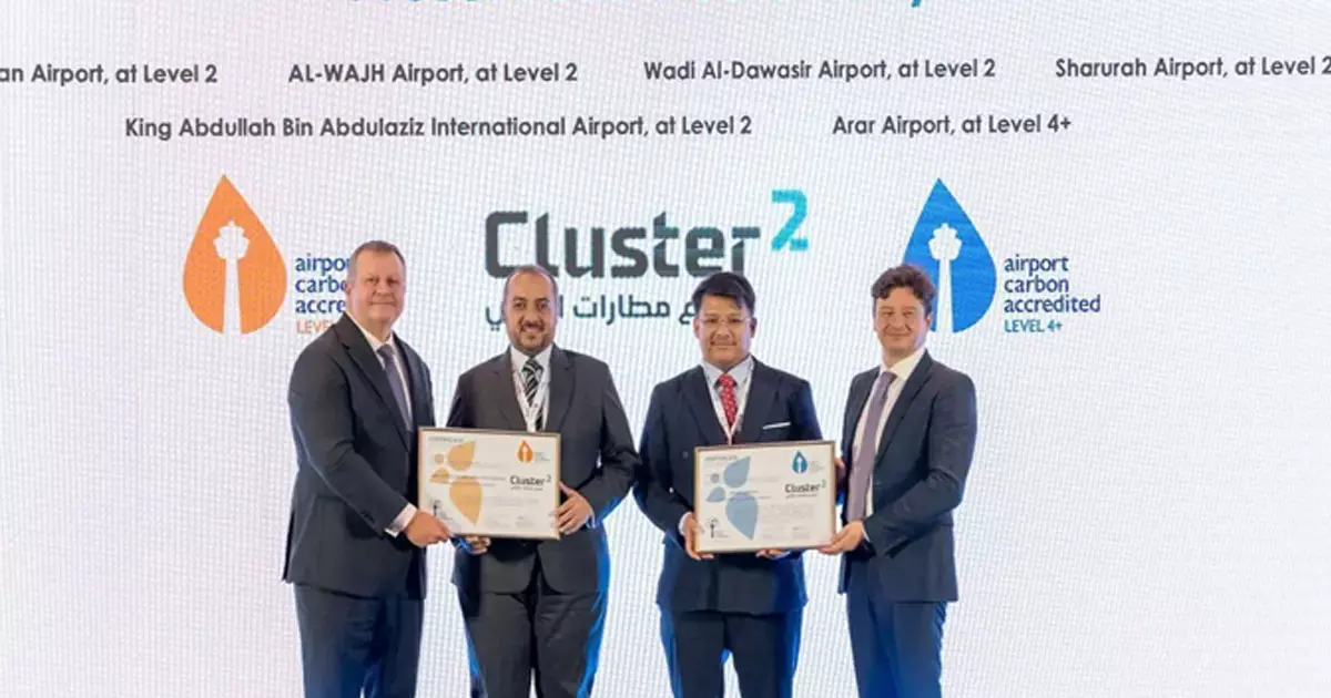 Five Saudi airports receive international recognition for carbon management Five Saudi airports receive international recognition for carbon management