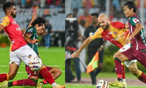 കൊൽക്കത്തൻ ഡെർബി സമനിലയിൽ ; ഐഎസ്‌എൽ ചാമ്പ്യനെ അറിയാൻ ഒരു മത്സരം കൂടി കാത്തിരിക്കണം