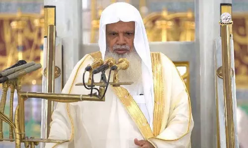 ശൈഖ് അബ്ദുറഹ്‌മാൻ അൽ ഹുദൈഫി ഇത്തവണ അറഫാ പ്രഭാഷണം നിർവഹിക്കും