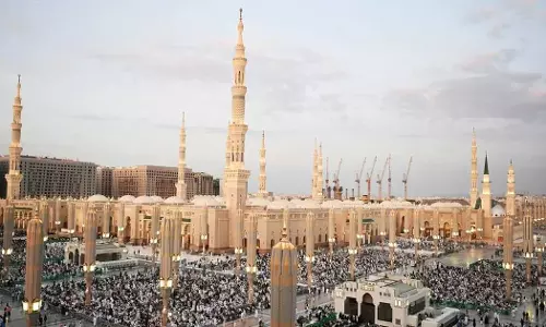 Guest hospitality project at Masjid-un-Nabawi; Excellent reception for female pilgrims