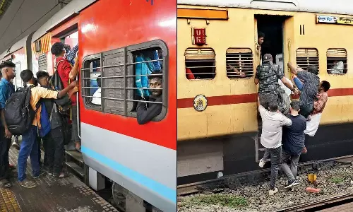 ട്രെയിനിലെ വാതിൽപ്പടി യാത്രക്കാർക്ക് ഇനി പണി കിട്ടും, സാമൂഹികവിരുദ്ധർക്കും രക്ഷയില്ല; എഐ ക്യാമറകൾ സ്ഥാപിക്കാൻ റെയിൽവേ ട്രെയിനിലെ വാതിൽപ്പടി യാത്രക്കാർക്ക് ഇനി പണി കിട്ടും, സാമൂഹികവിരുദ്ധർക്കും രക്ഷയില്ല; എഐ ക്യാമറകൾ സ്ഥാപിക്കാൻ റെയിൽവേ