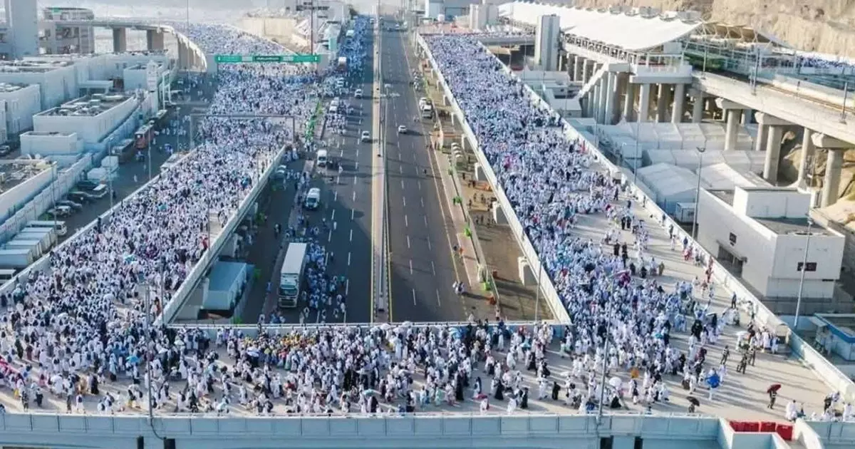 Hajj rituals begin; Pilgrims to Arafat from tonight Hajj rituals begin; Pilgrims to Arafat from tonight
