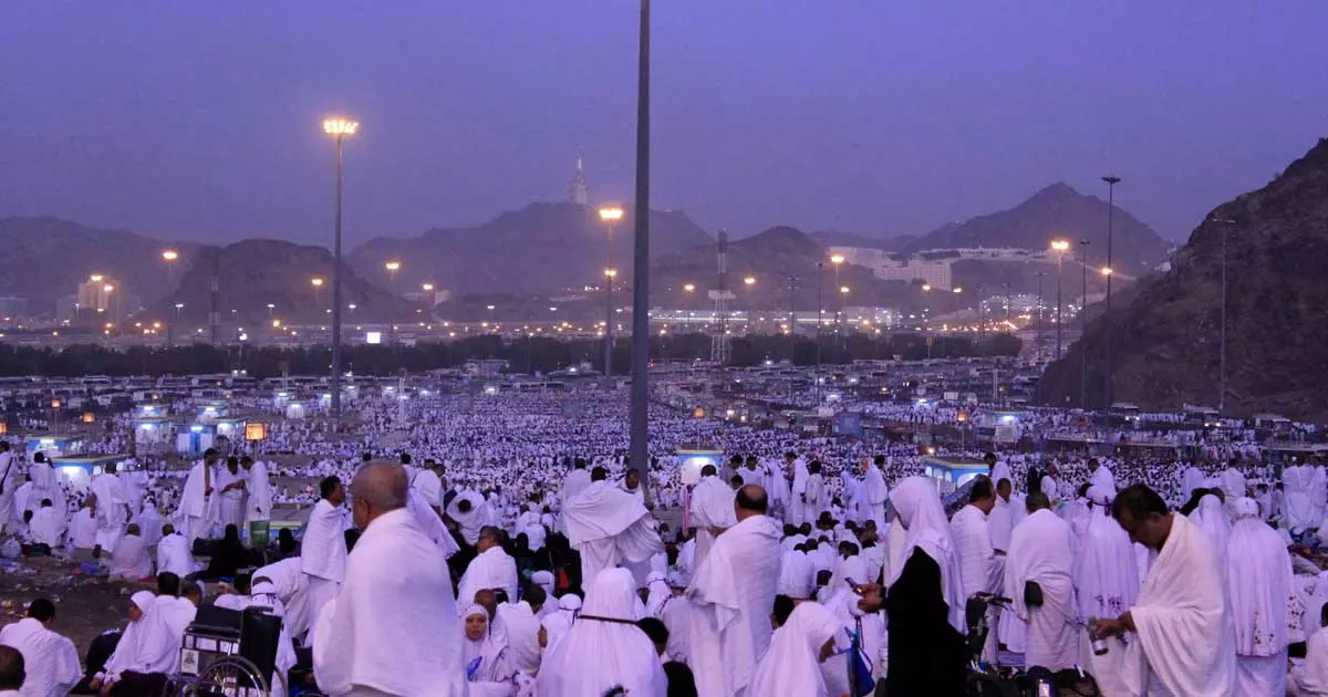 2.9 lakh pilgrims reach Muzdalifah via Mashair train; total number of passengers exceeds 6 lakh 2.9 lakh pilgrims reach Muzdalifah via Mashair train; total number of passengers exceeds 6 lakh