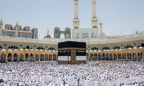 Pilgrims have almost completed their Hajj rituals. Pilgrims have almost completed their Hajj rituals.