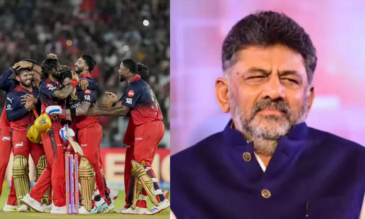 ആർസിബി ആരാധകരോട് കാണിച്ചത് അനീതി: ഐപിഎൽ ഫൈനൽ വേദിക്കെതിരെ ഡി.കെ ശിവകുമാർ ആർസിബി ആരാധകരോട് കാണിച്ചത് അനീതി: ഐപിഎൽ ഫൈനൽ വേദിക്കെതിരെ ഡി.കെ ശിവകുമാർ