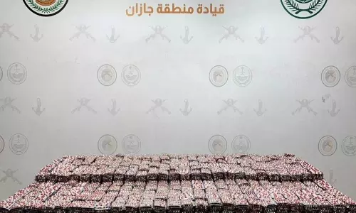 Smuggling attempt of 152,000 restricted tablets foiled in Jazan