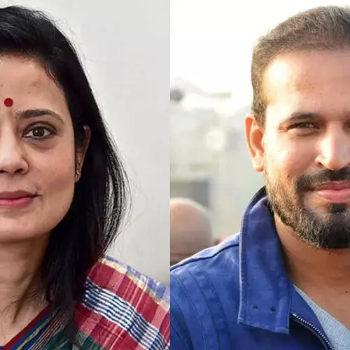 അമിത് ഷാ വിളിച്ചിട്ടാണോ ഡൽഹിയിലേക്ക് തിരക്കിട്ട് ഓടിയത്? അൽപം നട്ടെല്ല് കാണിക്കൂ...; യൂസുഫ് പഠാനെതിരെ മഹുവ മൊയ്ത്ര