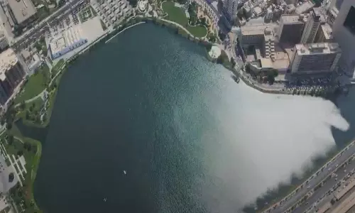 972m long coastal road; Al Arbaeen Lake development work in Jeddah is progressing 972m long coastal road; Al Arbaeen Lake development work in Jeddah is progressing