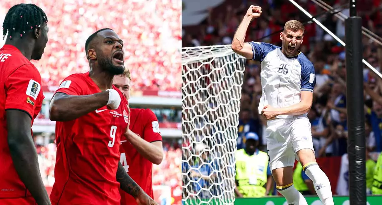Bosnia shocks Canada in World Cup; first draw, 1-1 Bosnia shocks Canada in World Cup; first draw, 1-1