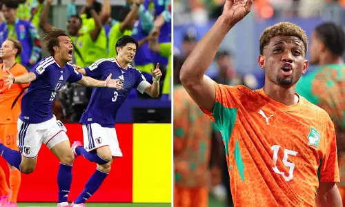 Japan start the World Cup with a shock win for the Orange team; Amad Diallos goal gives Ivory Coast victory Japan start the World Cup with a shock win for the Orange team; Amad Diallos goal gives Ivory Coast victory