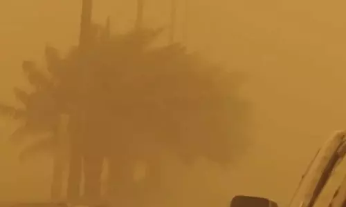 സൗദിയിലെ വിവിധയിടങ്ങളിൽ ശക്തമായ പൊടിക്കാറ്റിന് സാധ്യതയെന്ന് ദേശീയ കാലാവസ്ഥാ നിരീക്ഷണ കേന്ദ്രം