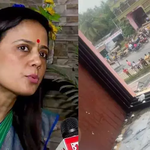 ബംഗാളില് മഹുവ മൊയ്ത്രയ്ക്ക് നേരെ മുട്ടയേറ്; പിന്നിൽ ബിജെപിയെന്ന് ടിഎംസി എംപി