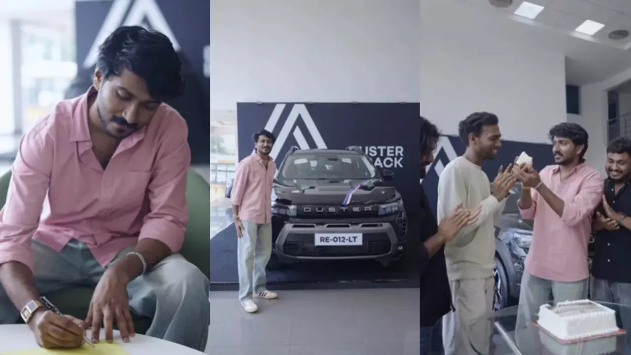 ഇതിവിടെ കിടക്കട്ടെ...; സുഹൃത്തുക്കൾക്കൊപ്പമെത്തി സ്വപ്ന വാഹനം ഏറ്റുവാങ്ങി ഹാഷിര്, വീഡിയോ ഇതിവിടെ കിടക്കട്ടെ...; സുഹൃത്തുക്കൾക്കൊപ്പമെത്തി സ്വപ്ന വാഹനം ഏറ്റുവാങ്ങി ഹാഷിര്, വീഡിയോ