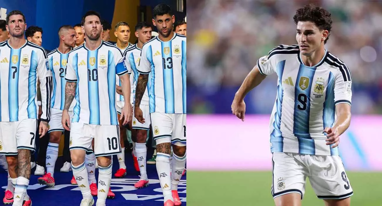 Julian Alvarez in; Argentina makes three changes against Egypt. Julian Alvarez in; Argentina makes three changes against Egypt.