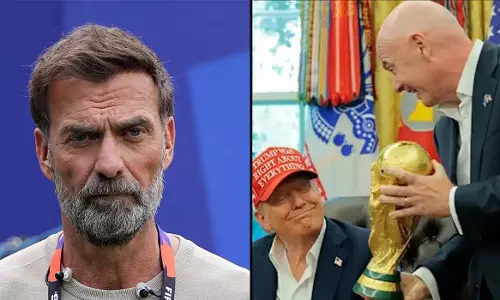This is our game, not theirs; Klopp lashes out at FIFA and Trump over the overturning of a red card. This is our game, not theirs; Klopp lashes out at FIFA and Trump over the overturning of a red card.