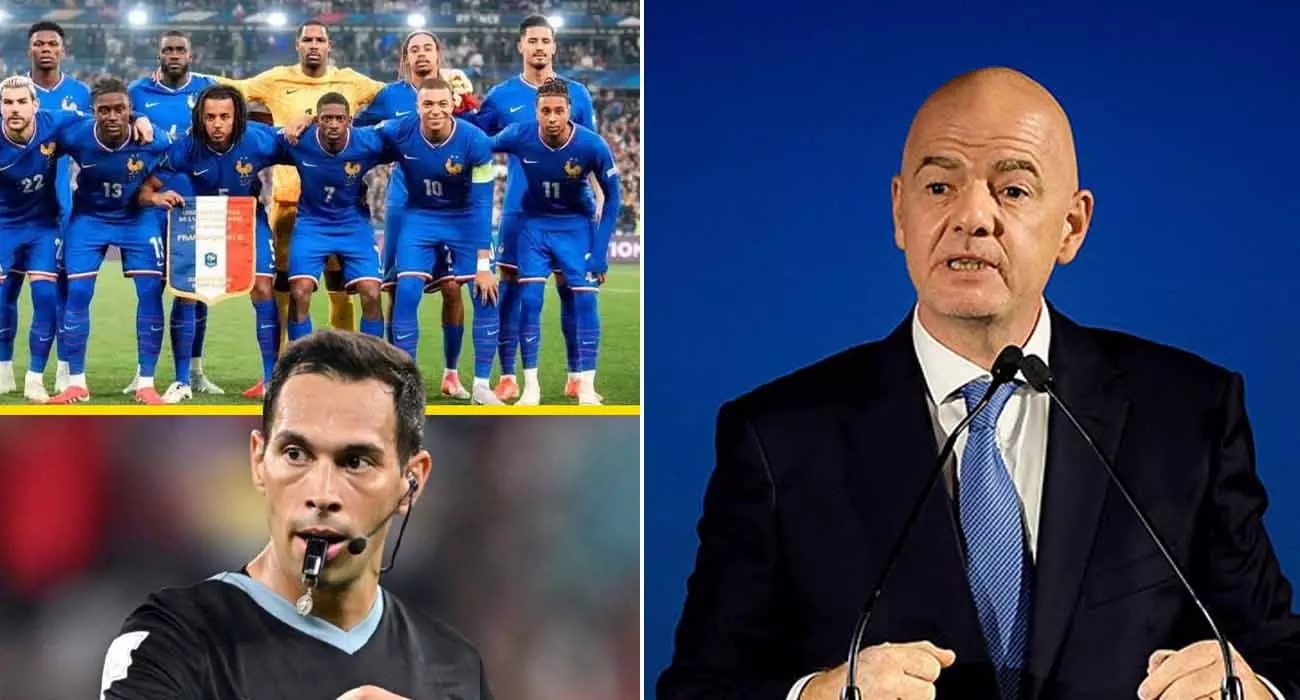 France-Morocco Quarter-final: Argentine referees to officiate; controversy arises. France-Morocco Quarter-final: Argentine referees to officiate; controversy arises.