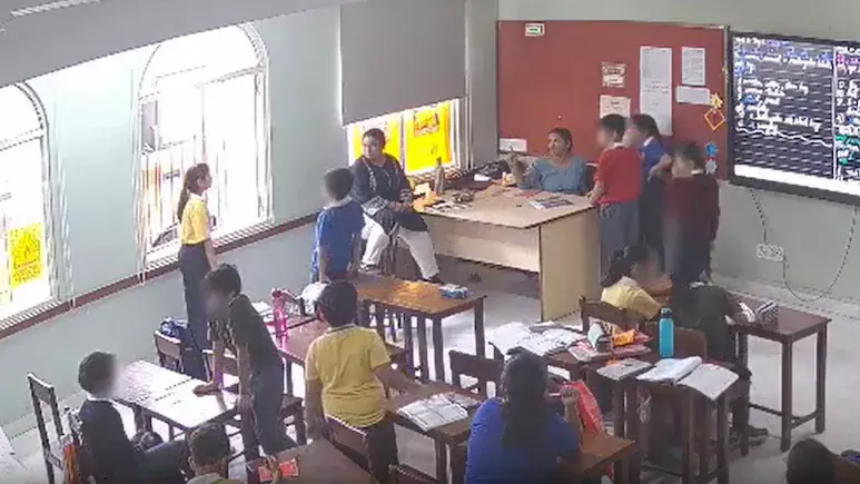 കൈകൂപ്പി കരഞ്ഞ് അമൈറ, മുഖം തിരിച്ച് അധ്യാപിക; ഒമ്പത് വയസുകാരിയുടെ മരണത്തിന് തൊട്ടുമുമ്പുള്ള സിസിടിവി ദൃശ്യങ്ങൾ പുറത്ത്