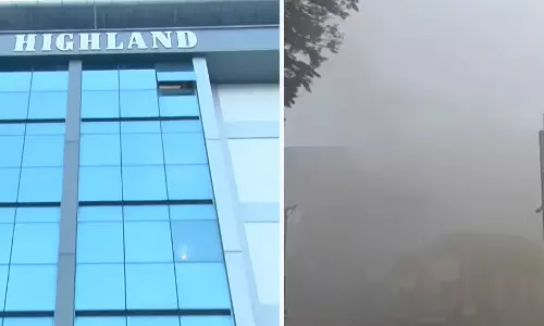 തിരുവനന്തപുരത്ത് ഹോട്ടലിൽ തീപിടിത്തം; താമസക്കാരെ ഒഴിപ്പിച്ചു തിരുവനന്തപുരത്ത് ഹോട്ടലിൽ തീപിടിത്തം; താമസക്കാരെ ഒഴിപ്പിച്ചു