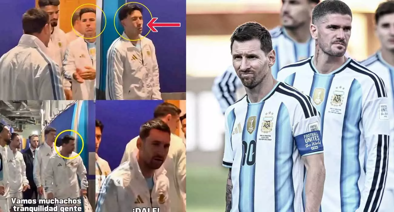 Lets forget everything; Mac Allisters father reveals the reason behind Messis dressing room reaction. Lets forget everything; Mac Allisters father reveals the reason behind Messis dressing room reaction.