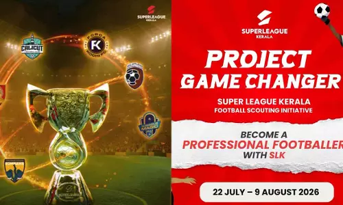 Super League Keralas Project Game Changer in search of football talent.