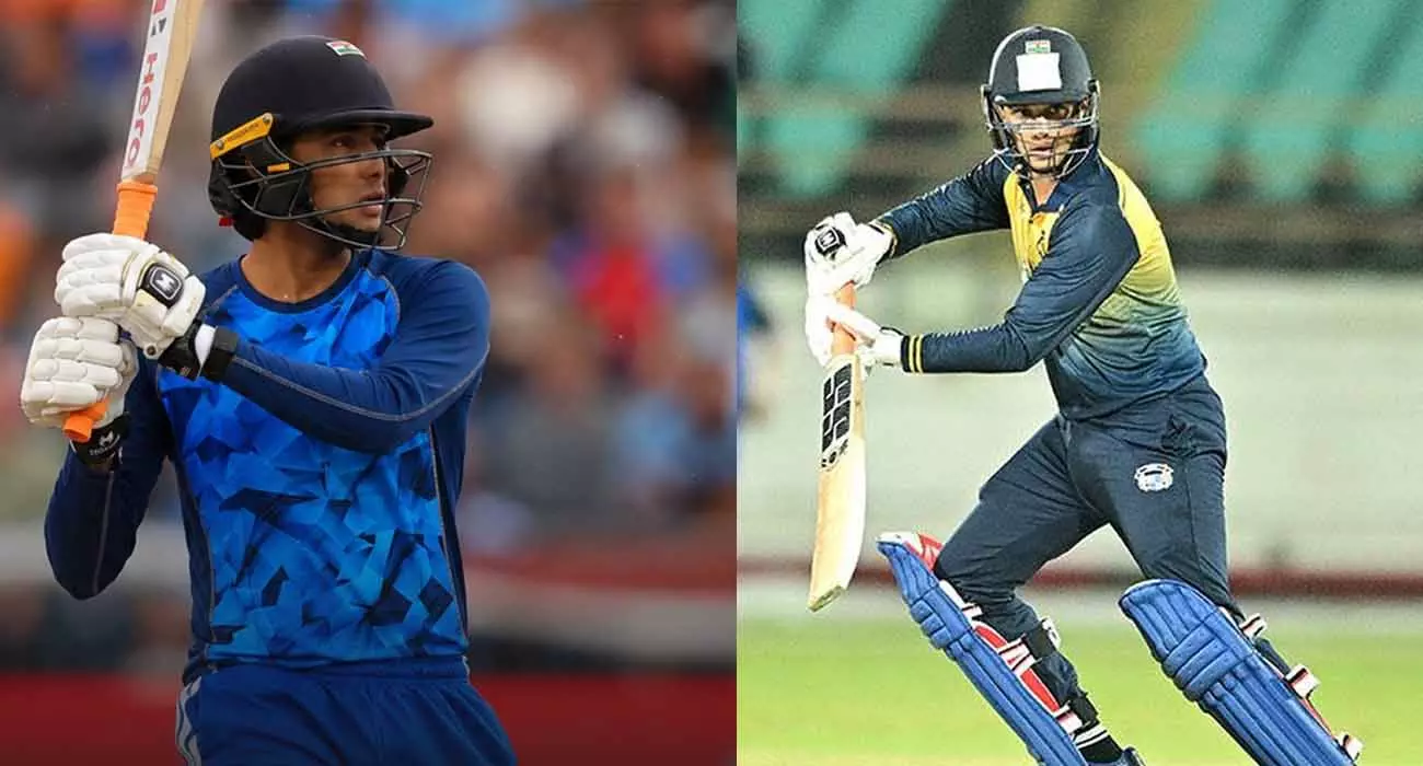 233 runs off 91 balls; Abhisheks explosive knock in Inter-District ODI. 233 runs off 91 balls; Abhisheks explosive knock in Inter-District ODI.