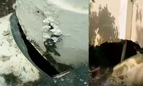 ഫോർട്ട് കൊച്ചിയിൽ ഫ്ലാറ്റ് സമുച്ചയ നിര്മാണത്തിന് പിന്നാലെ സമീപ വീടുകളിൽ വിള്ളൽ ഫോർട്ട് കൊച്ചിയിൽ ഫ്ലാറ്റ് സമുച്ചയ നിര്മാണത്തിന് പിന്നാലെ സമീപ വീടുകളിൽ വിള്ളൽ