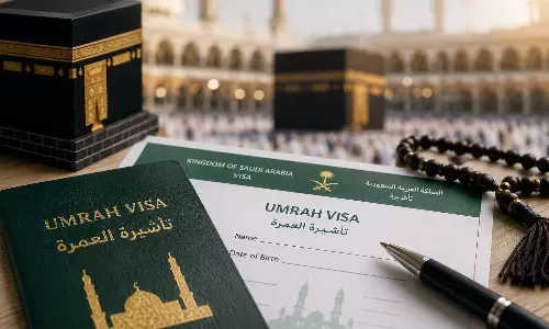 Companies issuing Umrah visas for four countries, including India, must also provide catering services: Saudi Arabia. Companies issuing Umrah visas for four countries, including India, must also provide catering services: Saudi Arabia.