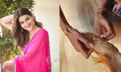 വസ്ത്രധാരണത്തെച്ചൊല്ലി ബിജെപി വിമർശനം; കൃതി സനോണിന്റെ രാഖി പരസ്യം പിൻവലിച്ച് ജ്വല്ലറി ബ്രാൻഡ്