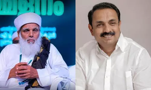 നിഷ്കളങ്കരായ മതപണ്ഡിതരെ സിപിഎം ദുരുപയോഗിക്കുന്നു; ഉമർ ഫൈസിക്കെതിരെ കെ.പി നൗഷാദലി എംഎൽഎ നിഷ്കളങ്കരായ മതപണ്ഡിതരെ സിപിഎം ദുരുപയോഗിക്കുന്നു; ഉമർ ഫൈസിക്കെതിരെ കെ.പി നൗഷാദലി എംഎൽഎ