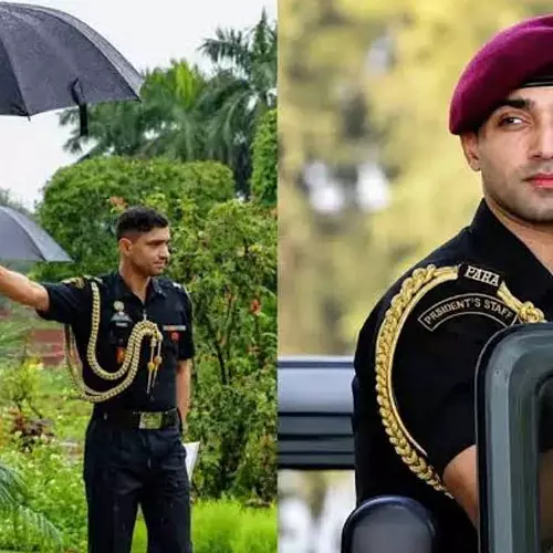 President’s ex-ADC Major Rishabh Singh Sambyal, retires