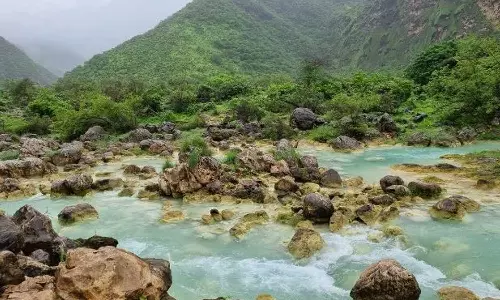 Heading to Salalah in search of mist and cool weather...; over 1.1 million visitors arrived for the Dhofar Khareef season.