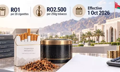 New tobacco excise tax rules in Oman from October 1 New tobacco excise tax rules in Oman from October 1