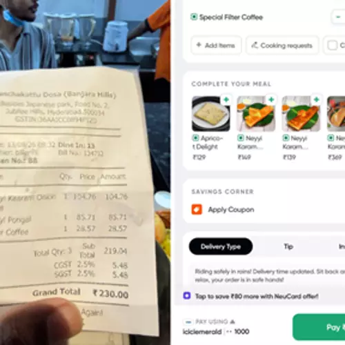 റസ്റ്റോറന്റിൽ 230, സ്വിഗ്ഗിയിൽ 436! ഒരേ ഭക്ഷണത്തിന് ഓൺലൈനിൽ ഇരട്ടി വില; ഇതെന്തൊരു കൊള്ളയെന്ന് സോഷ്യൽമീഡിയ