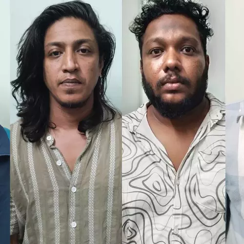കൊല്ലത്ത് 59 ഗ്രാം എംഡിഎംഎയുമായി നാലുപേര് പിടിയില്