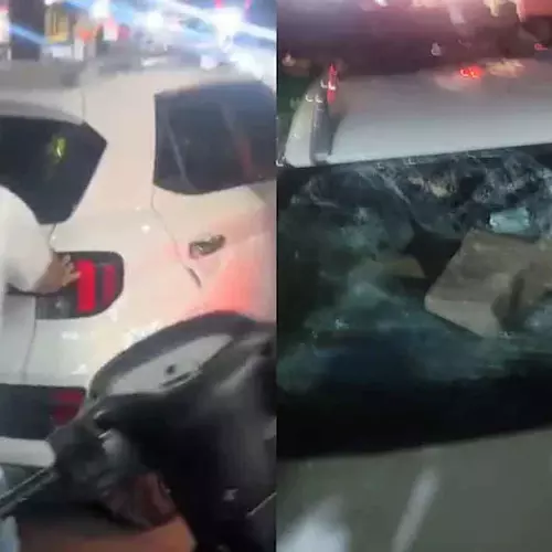 പ്രണയ വിവാഹം; യുവതിയെ തട്ടിക്കൊണ്ടുപോയി ക്വട്ടേഷൻ സംഘം, കാറിലിരുന്ന് നിലവിളിച്ചതോടെ പരിഭ്രാന്തനായി ഡ്രൈവര്, മറ്റു വാഹനങ്ങള് ഇടിച്ചിട്ടു, നാടകീയ രംഗങ്ങള്