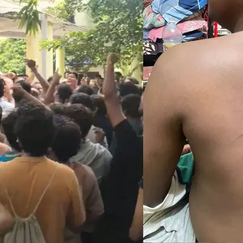 students attacked by rss in srfti kolkata