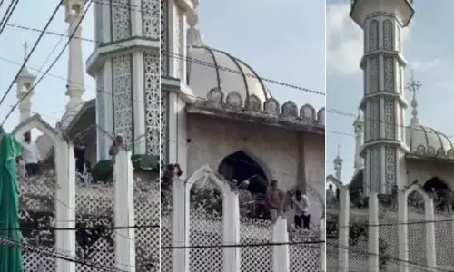 ഉജ്ജയിനിയിലെ ഷാഹി മസ്ജിദ് പൊളിക്കൽ നടപടി; കനത്ത സുരക്ഷയിൽ ഇന്ന് പുനരാരംഭിക്കും ഉജ്ജയിനിയിലെ ഷാഹി മസ്ജിദ് പൊളിക്കൽ നടപടി; കനത്ത സുരക്ഷയിൽ ഇന്ന് പുനരാരംഭിക്കും