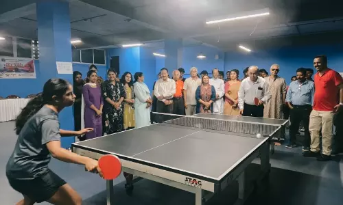 കാലിക്കറ്റ് യൂണിവേഴ്സിറ്റി ഇന്റർ കോളേജിയേറ്റ് ടേബിൾ ടെന്നീസ്; പുരുഷ-വനിതാ വിഭാഗങ്ങളിൽ ക്രൈസ്റ്റ് കോളേജ് ഇരിങ്ങാലക്കുട ജേതാക്കൾ കാലിക്കറ്റ് യൂണിവേഴ്സിറ്റി ഇന്റർ കോളേജിയേറ്റ് ടേബിൾ ടെന്നീസ്; പുരുഷ-വനിതാ വിഭാഗങ്ങളിൽ ക്രൈസ്റ്റ് കോളേജ് ഇരിങ്ങാലക്കുട ജേതാക്കൾ