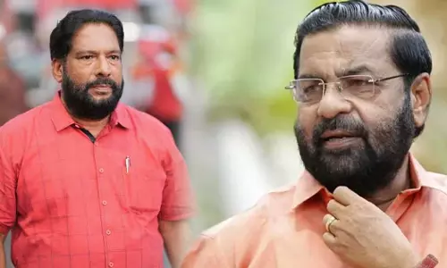 പൊലീസിനെതിരെ വധഭീഷണി: വി.ജോയ് എംഎൽഎക്കും കടകംപള്ളി സുരേന്ദ്രനുമെതിരെ കേസ്